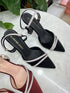 Rhinestone Embedded Bridal Pointy Heels